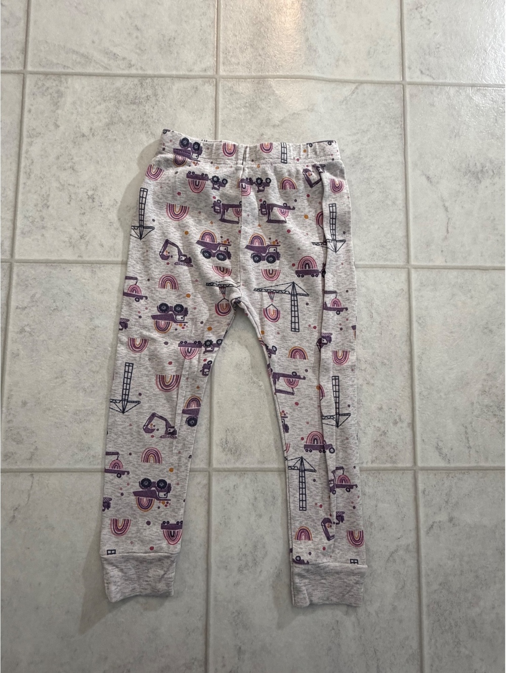 Old Navy white printed pajama leggings size 3T